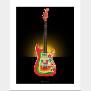 Legendary Guitars: George's "Rocky" Guitar Posters and Art